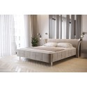 Łóżko tapicerowane 80295 bez pojemnika tkanina 50114